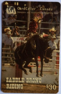 Canada Caedcaller $30 MINT Prepaid - Saddle Bronc Riding - Canada