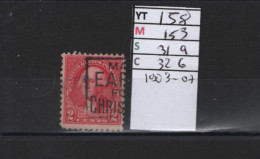 PRIX FIXE Obl  158 YT 153 MIC 319 SCO 326 GIB Washington  1903-07 Etats Unis 58/05 - Used Stamps