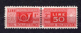 Y6230 - ITALIA PACCHI Ss N°76 - ITALIE COLIS Yv N°62 ** - Postpaketten