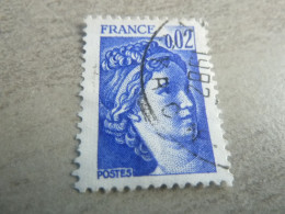 Sabine De Gandon - 2c. - Yt 1963 - Bleu-violet - Oblitéré - Année 1977 - - 1977-1981 Sabine Van Gandon