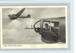 40617366 Flugwesen Flug Focke Wulf Fw 58 Weihe Feldpost X 1940 Airplanes Avions - Aeroporto