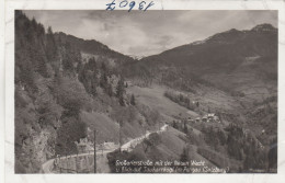 E3888) GROSSARL - Großarlerstraße Mit Der Neuen Wacht U. Blick Auf Saukarrkogl Im Pongau - Salzburg FOTO AK Alt ! - Grossarl