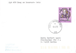 Bahnpost (R.P.O./T.P.O.) Haag Am Hausruck-Wels (ZA1797) - Briefe U. Dokumente