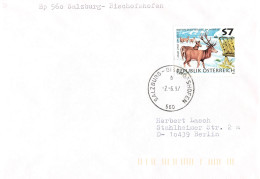 Bahnpost (R.P.O./T.P.O.) Salzburg-Saalfelden (ZA1801) - Storia Postale