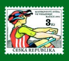 ** 20 Czech Republic World Championship In Rowing 1993 - Aviron