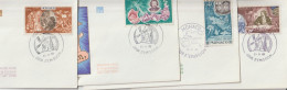 ENV 01 . 1969 . 19 Enveloppes 1er Jour . MONACO . - Lettres & Documents