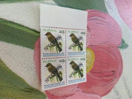 Philippines Stamp Specimen Block Birds 2009 - Filipinas