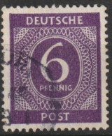 MiNr. 916 Deutschland Alliierte Besetzung Gemeinschaftsausgaben; 1946, Febr./Mai. Freimarken: I. Kontrollrats - Afgestempeld