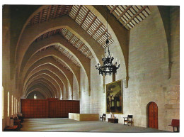 MONASTERIO DE SANTA MARIA DE POBLET.- DORMITORIO / DORTOIR / BED-ROOM.- POBLET.-  CATALUNYA - Lugares Santos