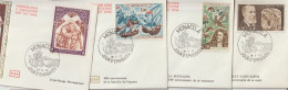 ENV 04 . 1972 . 41 Enveloppes 1er Jour . MONACO . - Lettres & Documents