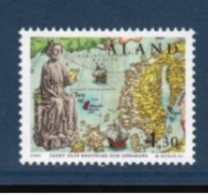 Aland, **, Yv, 106, Mi 105, SG 102, Roi Olaf II, - Ålandinseln