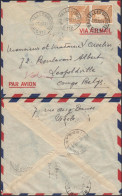 Congo Belge 1953 - Lettre Par Avion De Bruxelles  à Destination Leopoldville-Kalina-Congo Belge... (EB) DC-12429 - Used Stamps