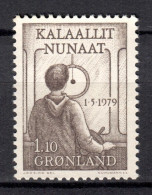 Greenland 1979 Groenlandia / Autonomy Self Government · Sailor  MNH Autonomía · Marinero Seemann / Mj24  37-15 - Unused Stamps
