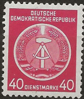 Allemagne, République Démocratique Timbre De Service N°12** (ref.2) - Nuevos