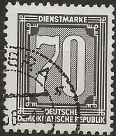 Allemagne, République Démocratique Timbre De Service N°38 (ref.2) - Usados