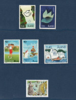 Aland, **, Yv, Mi, 100, 101, 102, 103, 104, 106, SG 96, 97, 98, 99, 100, 102, - Ålandinseln