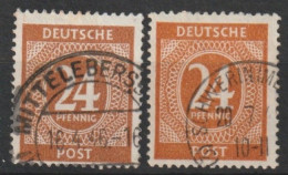 MiNr. 925 Deutschland Alliierte Besetzung Gemeinschaftsausgaben; 1946, Febr./Mai. Freimarken: I. Kontrollrats - Afgestempeld