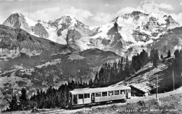 24-1800 : MÜRRENBAHN. EIGER. MÖNCH UND JUNGFRAU - Mürren