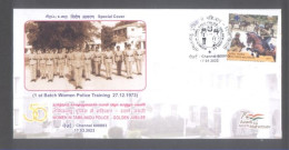 INDIA  2023  Women In Tamilnadu Police  1St Training Batch  Chennai  Special Cover  #  36357  AA & D   Indien Inde - Polizia – Gendarmeria