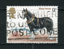 GRANDE BRETAGNE - CHEVAUX - N° Yvert 868 Obli. - Used Stamps