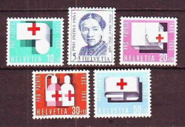 1963. Switzerland. Pro Patria. MNH. Mi. Nr. 775-79 - Nuevos