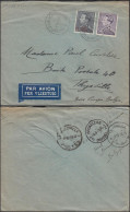 Congo Belge 1939- Lettre Par Avion De Forest à Destination Thysville-Bas Congo Belge .... (EB) AR-01757 - Used Stamps