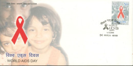 INDIA - 2006 - FDC STAMP OF WORLD AIDS DAY. - Briefe U. Dokumente