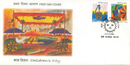 INDIA - 2006 - FDC STAMPS OF CHILDEN'S DAY. - Cartas & Documentos