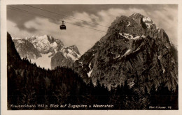 H0181 - Kreuzeckbahn Zugspitze Waxenstein - Drahtseilbahn - H. Huber - Funiculaires