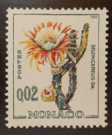 537 Monaco Noeuf Avec Trace De Charnière Plante Exotique Selenicereux Sp - Used Stamps