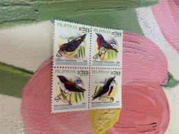 Philippines Stamp Specimen Birds 2009 Block - Filipinas