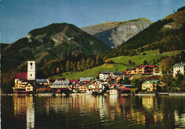 ST. WOLFGANG, SCHAFBERG, ARCHITECTURE, CHURCH, MOUNTAIN , AUSTRIA, POSTCARD - St. Wolfgang