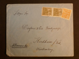 DI 10 BRESIL  BELLE  LETTRE  1935  A KIRSHEIM ALEMANHA  + AFF. INTERESSANT+++ - Brieven En Documenten