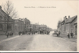 NOEUX Les MINES  L'hôpital Et La Rue D'Arras - Noeux Les Mines