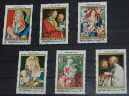 UMM AL QIWAIN 1972, Dürer, Paintings, Art, Mi #483-8, Used - Religion