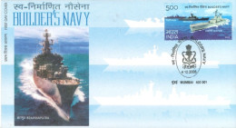 INDIA - 2006 - FDC STAMP OF BUILDER'S NAVY. - Lettres & Documents
