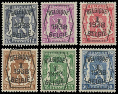 PRE333/338** (PO1) - 1935-1949 Piccolo Sigillo Dello Stato