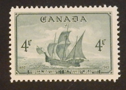 CANADA YT 229 NEUF**MNH"BATEAU DE JEAN CABOT" ANNÉE 1949 - Ongebruikt