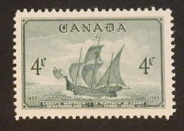 CANADA YT 229 NEUF**MNH"BATEAU DE JEAN CABOT" ANNÉE 1949 - Nuevos