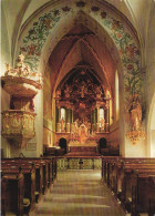 GMUNDEN, CHURCH, ARCHITECTURE, INTERIOR, STATUE, AUSTRIA, POSTCARD - Gmunden