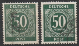 MiNr. 932 Deutschland Alliierte Besetzung Gemeinschaftsausgaben; 1946, Febr./Mai. Freimarken: I. Kontrollrats - Afgestempeld