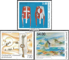 Dänemark - Grönland 590-592 (kompl.Ausg.) Postfrisch 2011 Moderne Kunst - Neufs