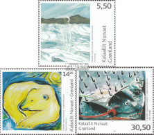 Dänemark - Grönland 506-508 (kompl.Ausg.) Postfrisch 2008 Moderne Kunst - Unused Stamps