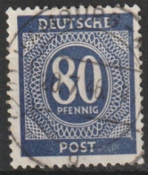 MiNr. 935 Deutschland Alliierte Besetzung Gemeinschaftsausgaben; 1946, Febr./Mai. Freimarken: I. Kontrollrats - Afgestempeld