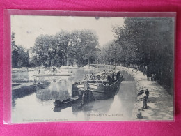 Sept Saulx,   Péniche Chargement De Bois - Péniches