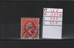 Obl 167 YT 168 YT 163A MIC 332 SCOT 339 GIB George Washington 1908 1909 58/05 - Used Stamps
