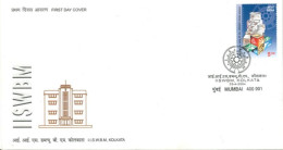 INDIA - 2004 - FDC STAMP OF I.I.S.W.B.M. KOLKATA. - Brieven En Documenten