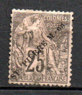Col40 Colonie SPM Saint Pierre & Miquelon 1891 N° 25 Oblitéré Cote 43,00€ - Usados