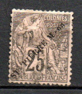 Col40 Colonie SPM Saint Pierre & Miquelon 1891 N° 25 Oblitéré Cote 43,00€ - Gebruikt