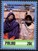 PALAU 2000 1v Bhopal Disaster India Deadly Gas Gaz Blindness - Ceguera - Blindheit Cécité - Disasters Katastrophen - Handicap